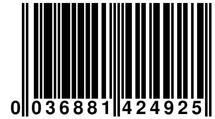 0 036881 424925