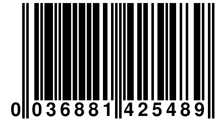 0 036881 425489