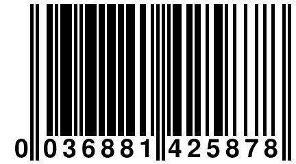 0 036881 425878