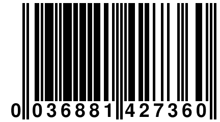 0 036881 427360