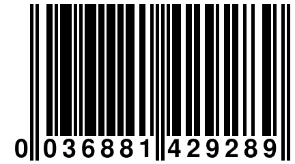 0 036881 429289