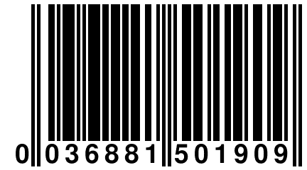 0 036881 501909