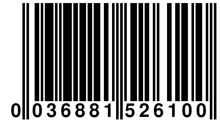 0 036881 526100