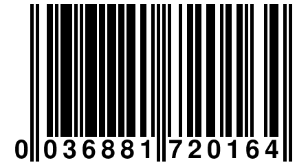 0 036881 720164