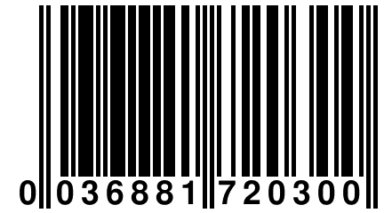 0 036881 720300