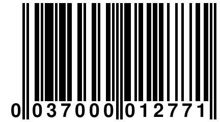 0 037000 012771