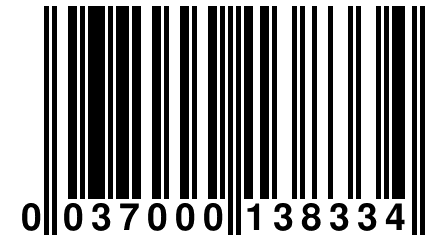 0 037000 138334