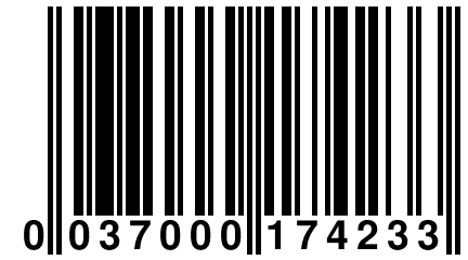 0 037000 174233