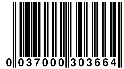 0 037000 303664