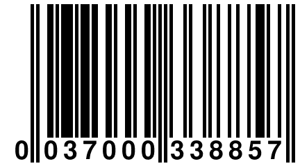 0 037000 338857