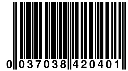 0 037038 420401