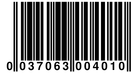 0 037063 004010