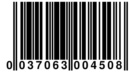 0 037063 004508