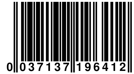 0 037137 196412