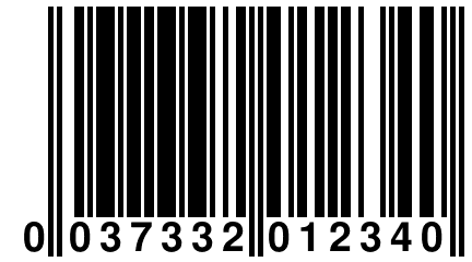 0 037332 012340