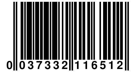 0 037332 116512