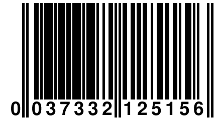 0 037332 125156