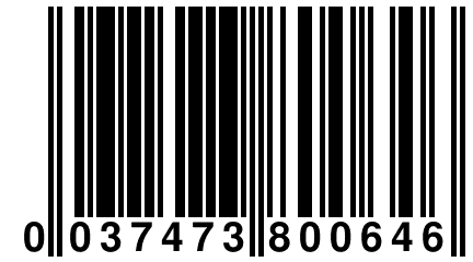 0 037473 800646