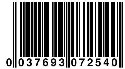 0 037693 072540