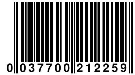 0 037700 212259