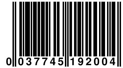 0 037745 192004