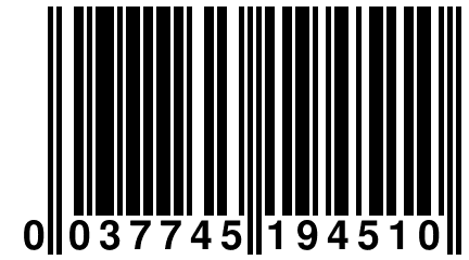 0 037745 194510