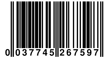 0 037745 267597