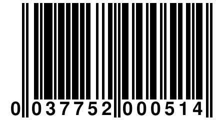 0 037752 000514