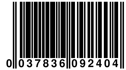 0 037836 092404