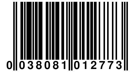 0 038081 012773