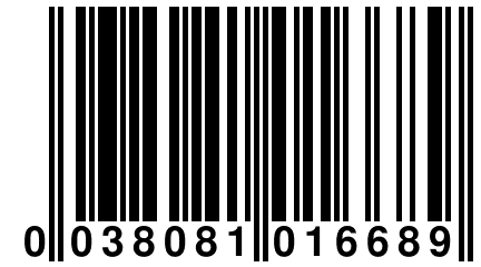 0 038081 016689