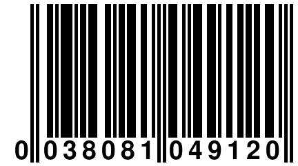 0 038081 049120