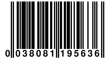 0 038081 195636