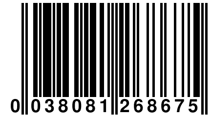 0 038081 268675