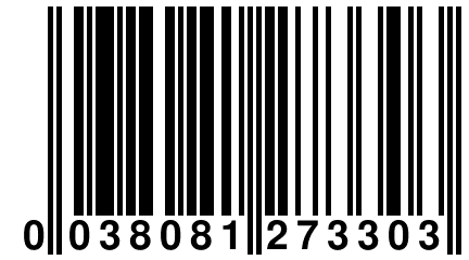 0 038081 273303