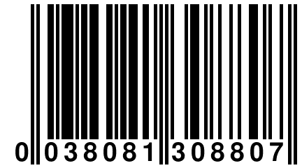 0 038081 308807