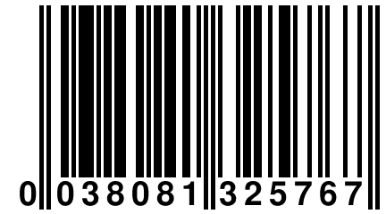 0 038081 325767