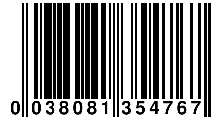 0 038081 354767