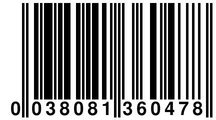 0 038081 360478