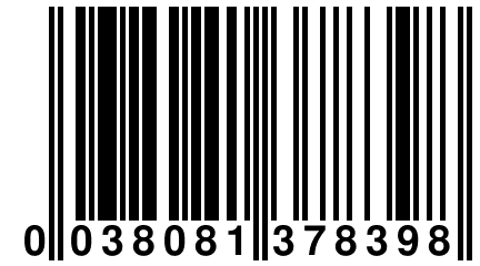 0 038081 378398