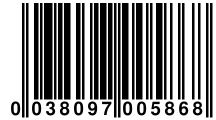 0 038097 005868