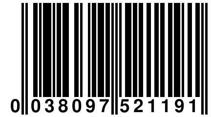 0 038097 521191