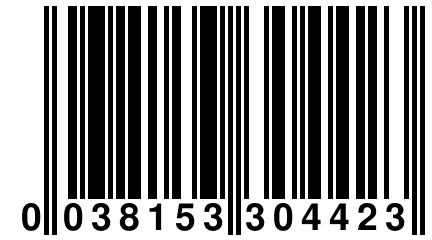 0 038153 304423