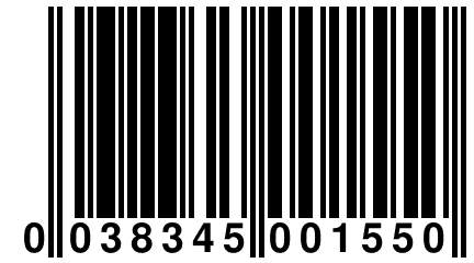 0 038345 001550