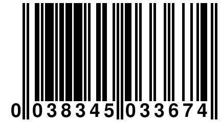 0 038345 033674