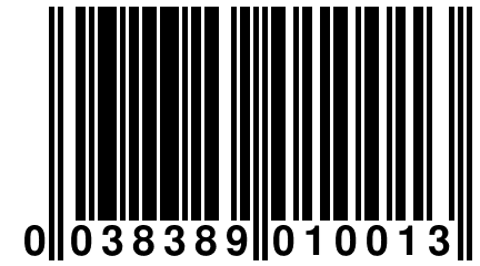 0 038389 010013