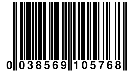 0 038569 105768