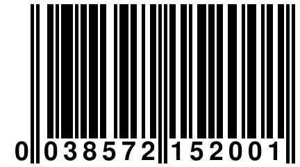 0 038572 152001