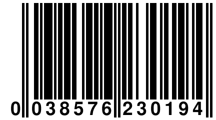 0 038576 230194