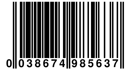 0 038674 985637